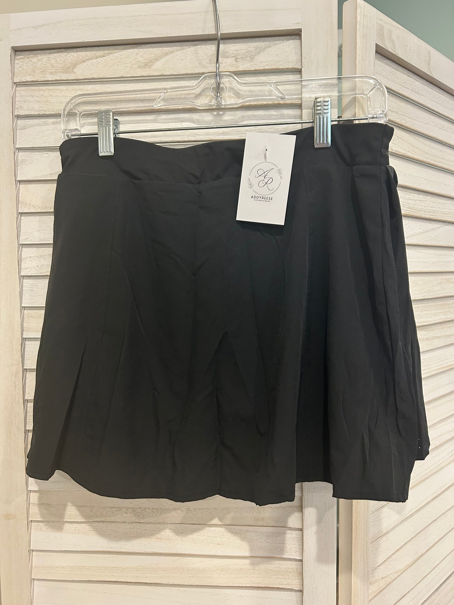 Black Athletic Skirt