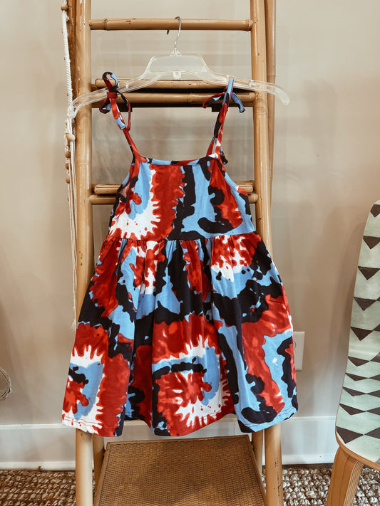 Red, White, and Twirl Dress