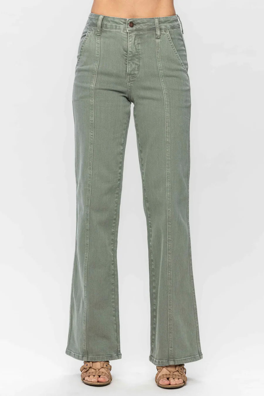 Judy Blue High waisted green jeans